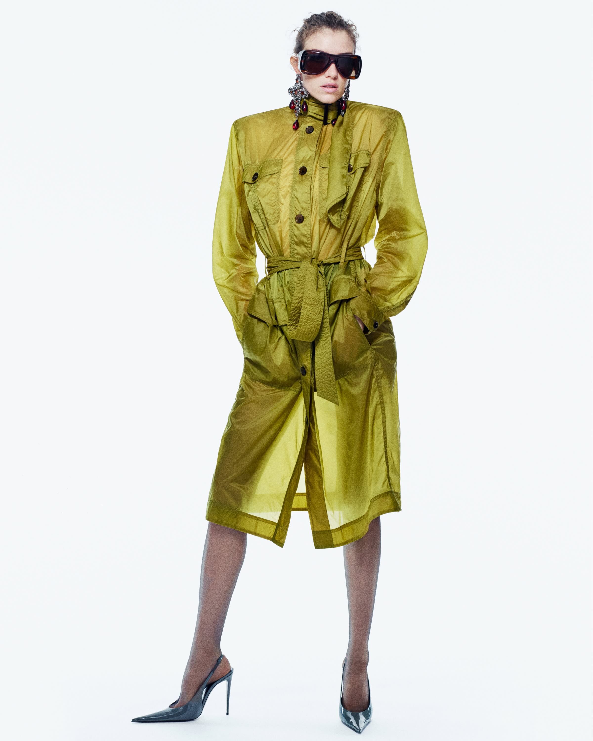 cargo dress in nylon