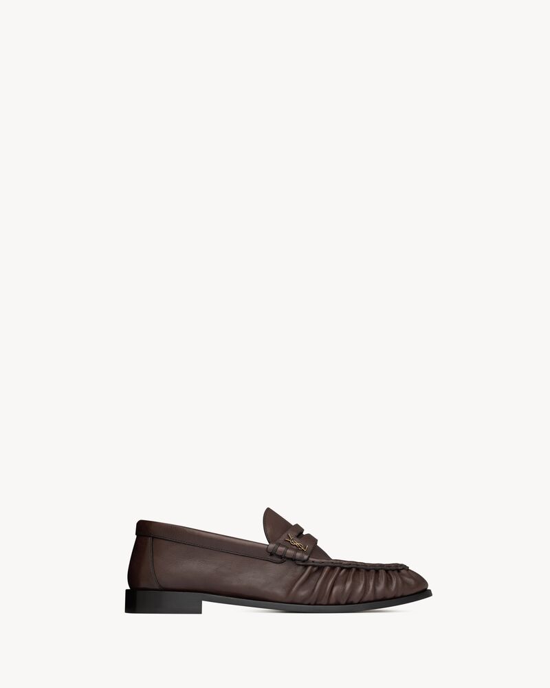 LE LOAFER SUPPLE en cuir mat