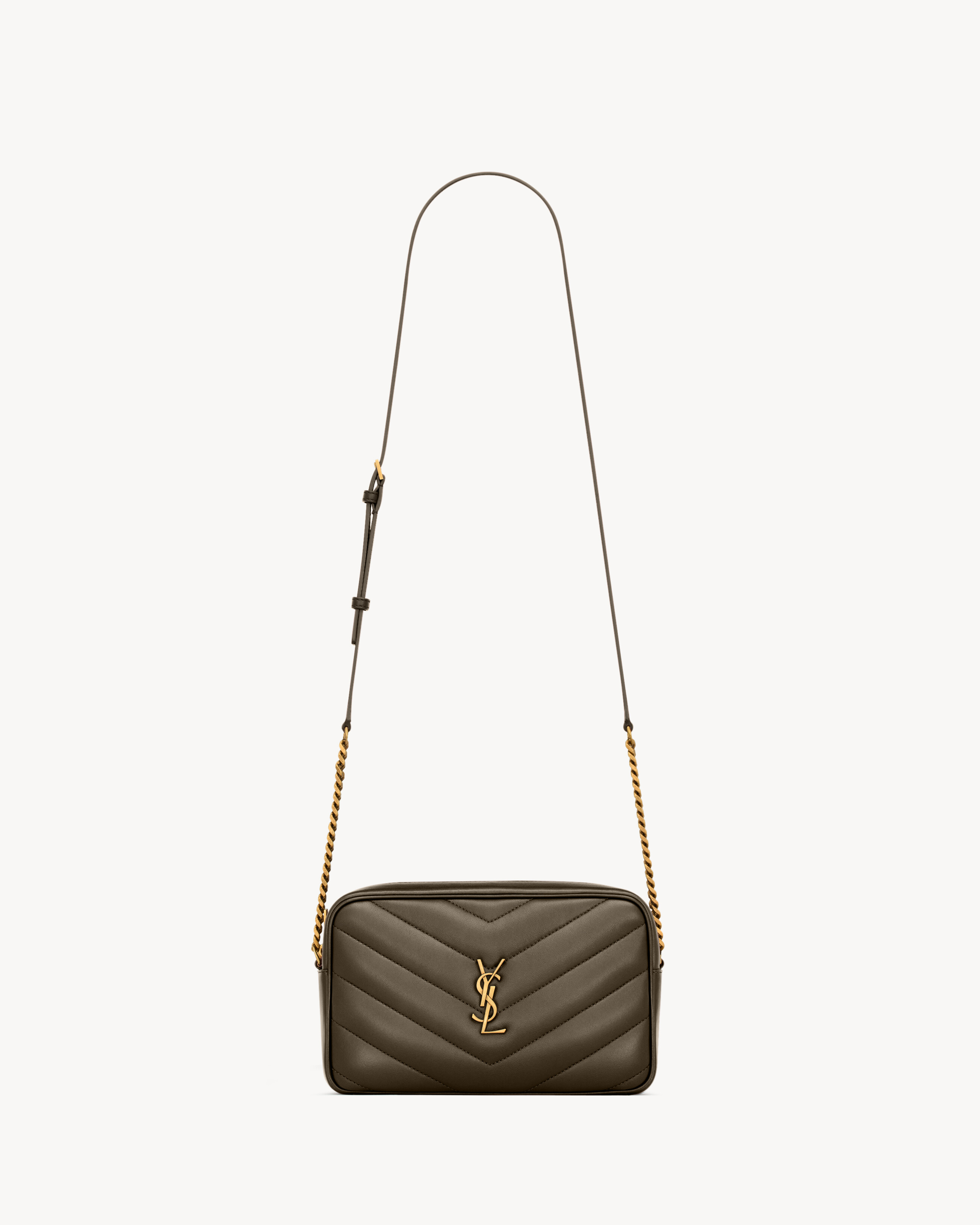 LOULOU camera bag in MATELASSÉ lambskin