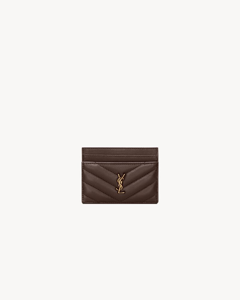 CASSANDRE card case in lambskin