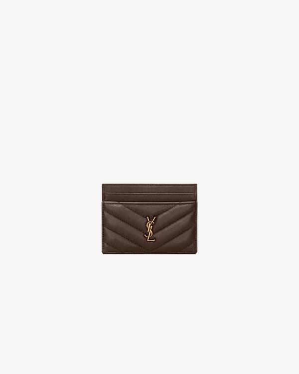 CASSANDRE card case in lambskin