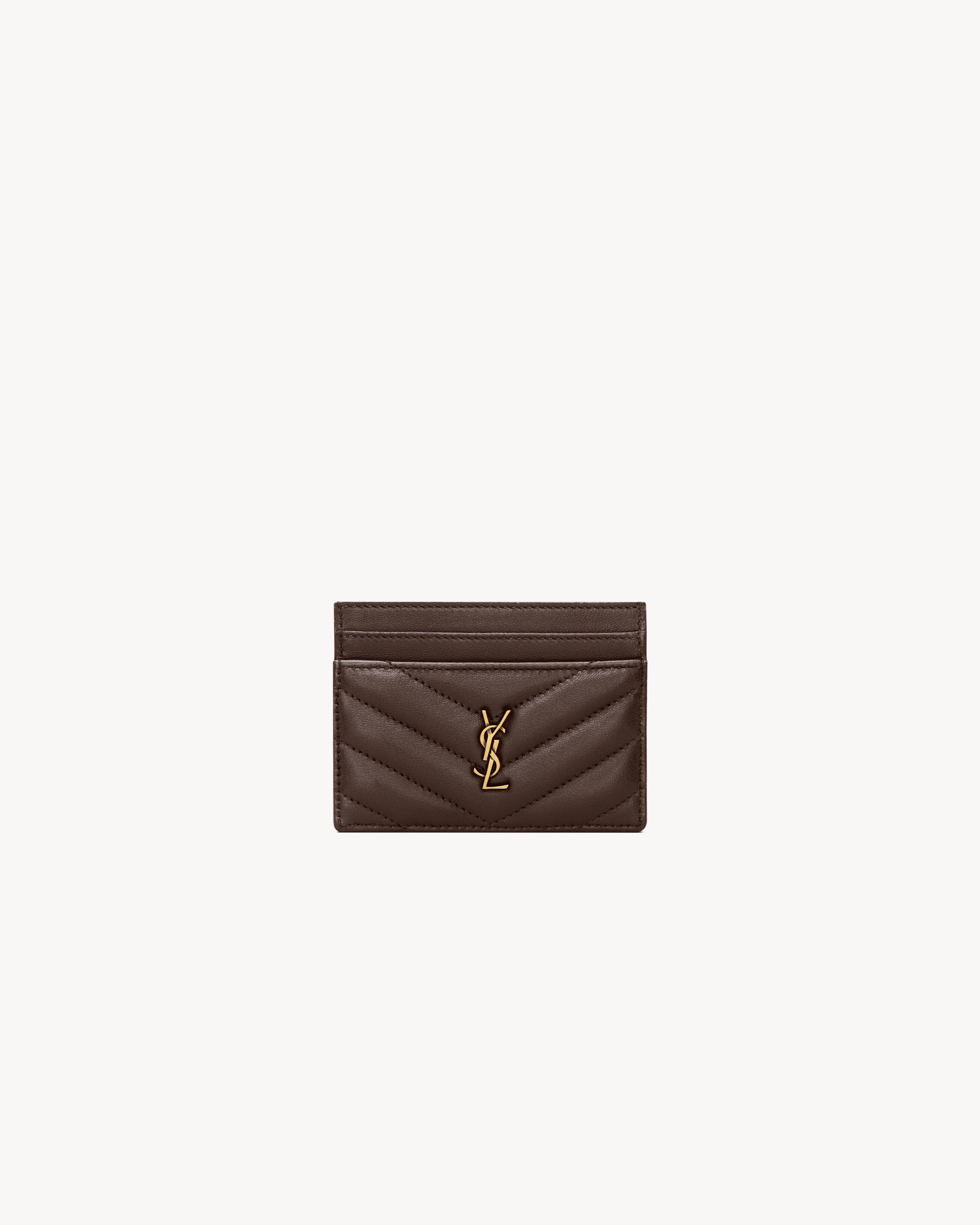 CASSANDRE card case in lambskin