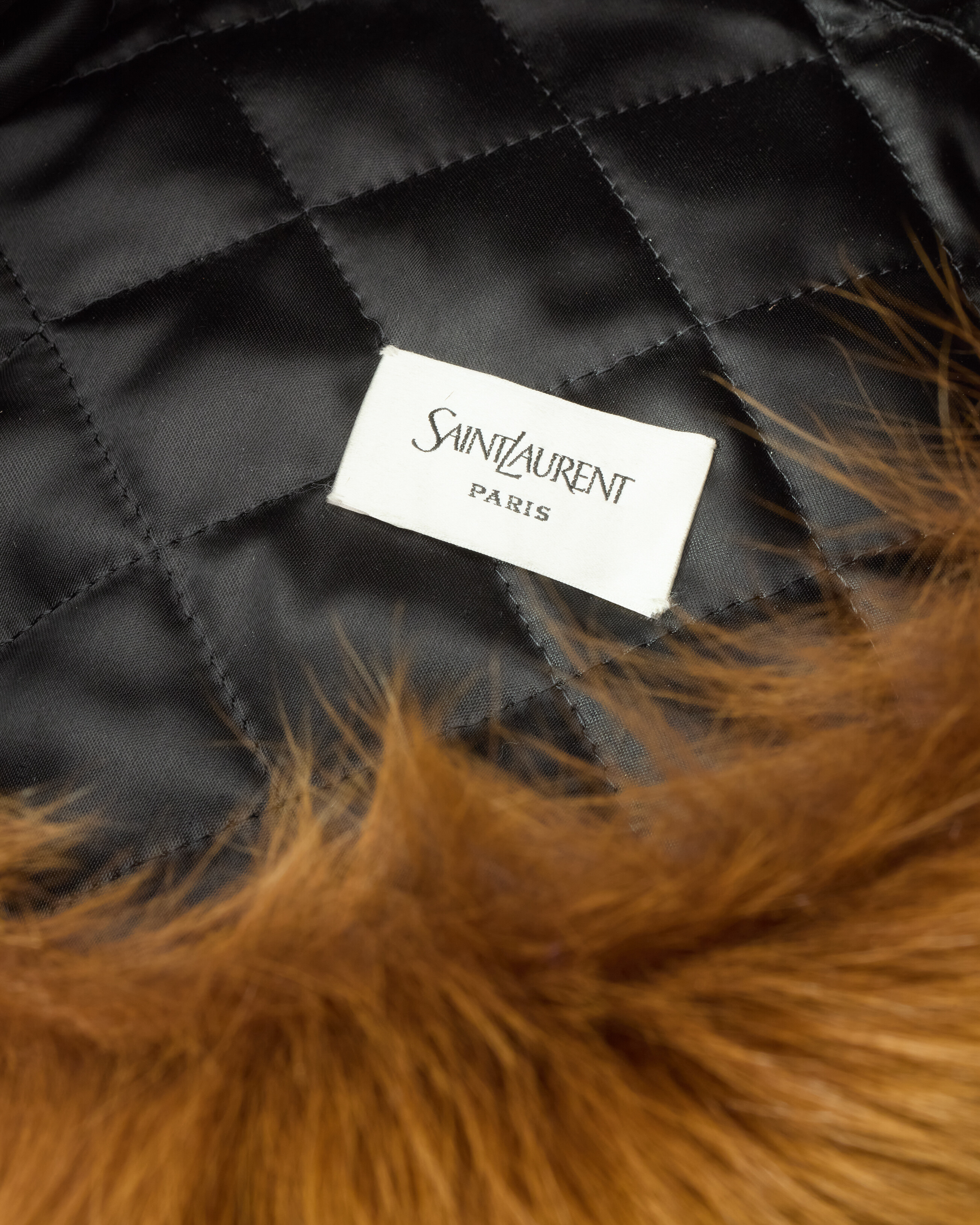 pillbox hat in shearling
