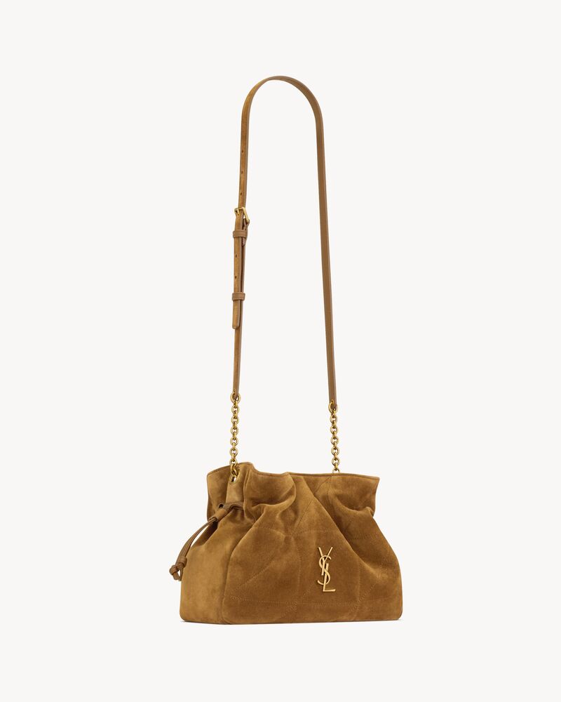 JAMIE shoulder pouch in suede