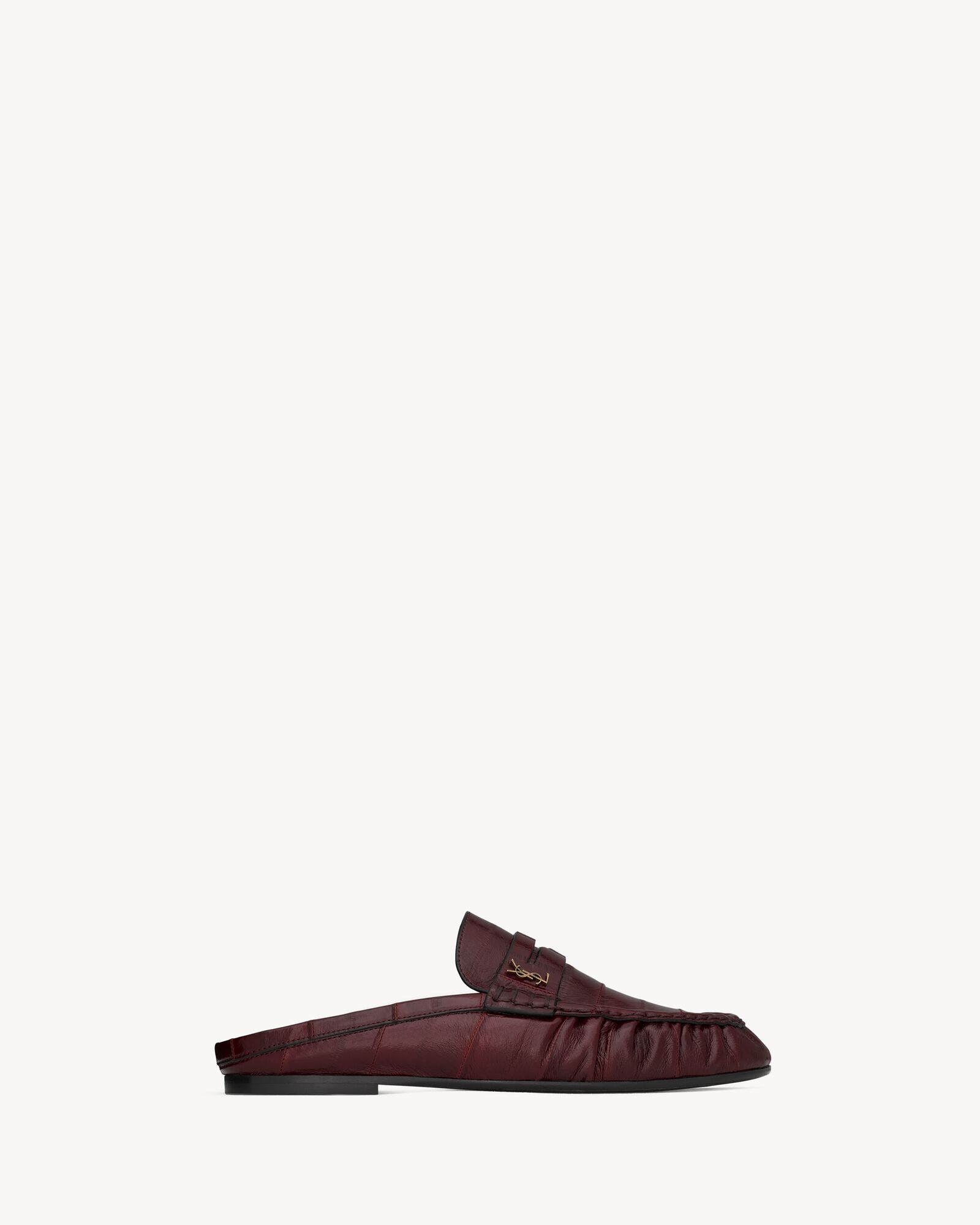 LE LOAFER mules in eel — 8554610WXAF6012
