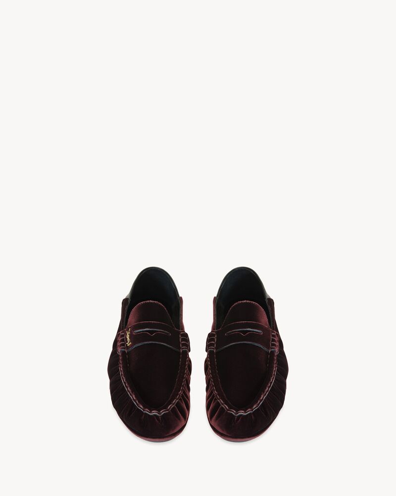 LE LOAFER foldable in velvet