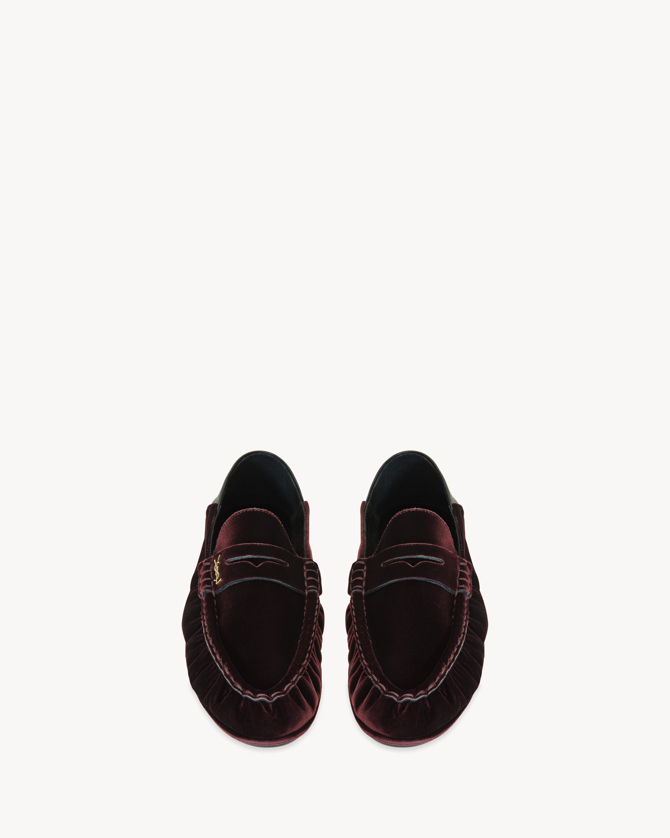 LE LOAFER foldable in velvet