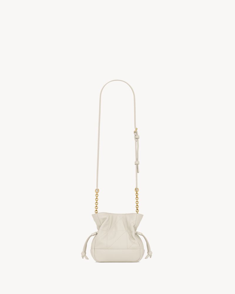 JAMIE mini shoulder pouch in lambskin
