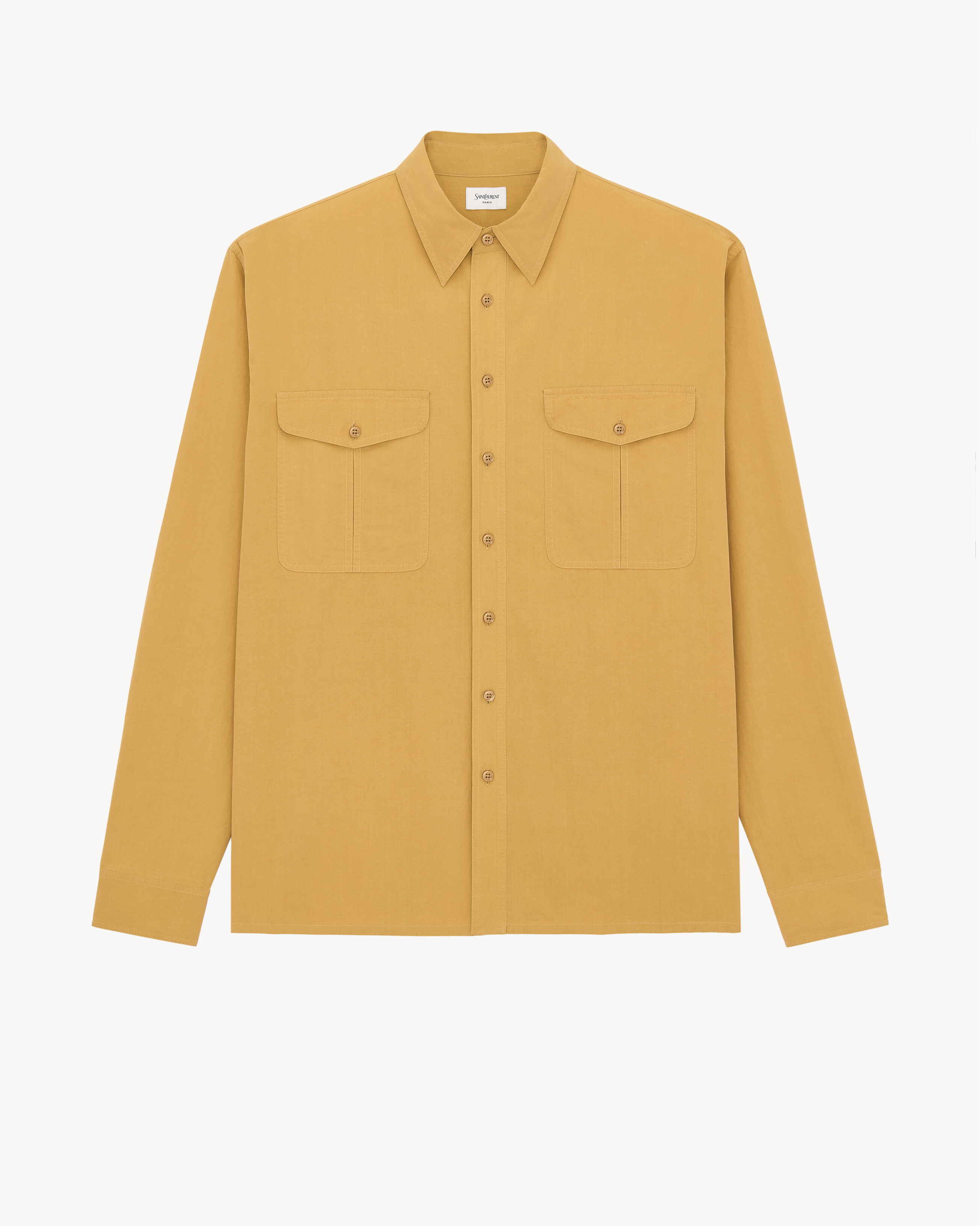 shirt in cotton poplin