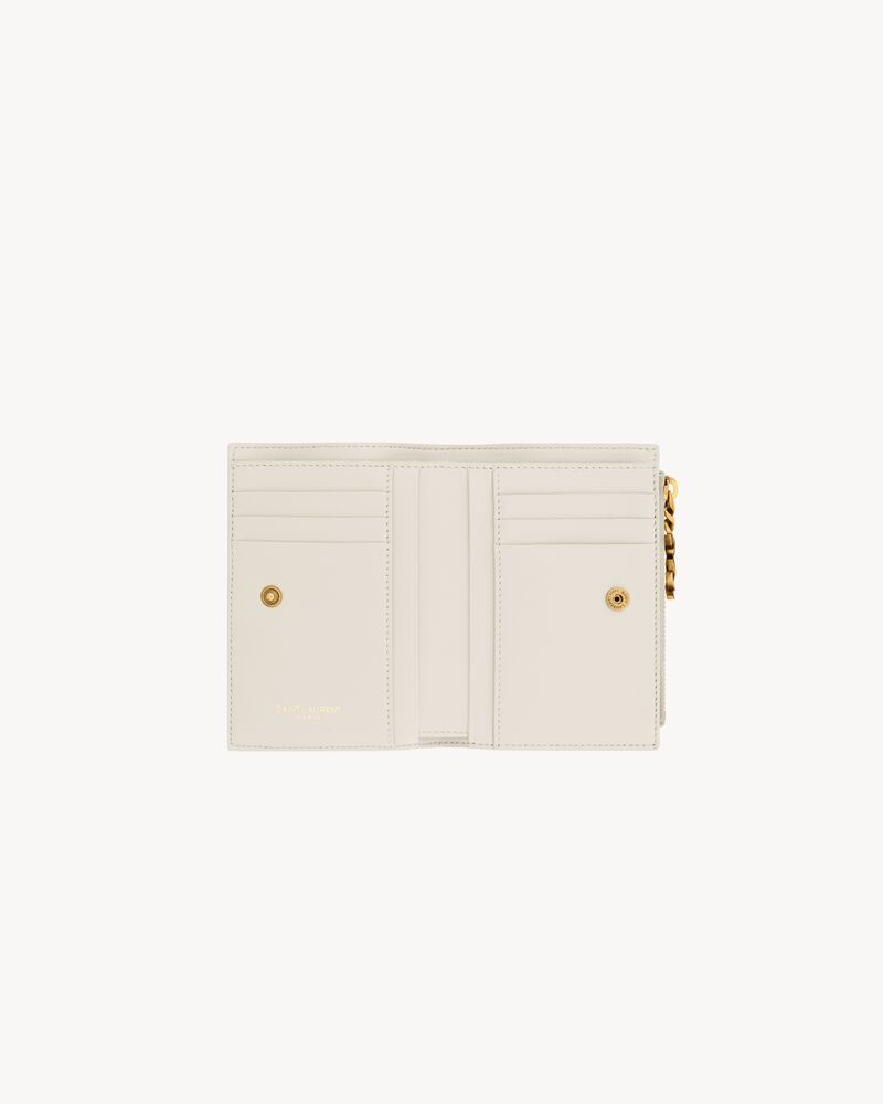 CASSANDRE BIJOU bi-fold wallet in lambskin