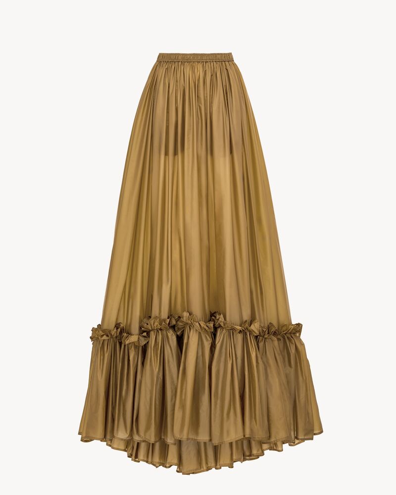 skirt in nylon