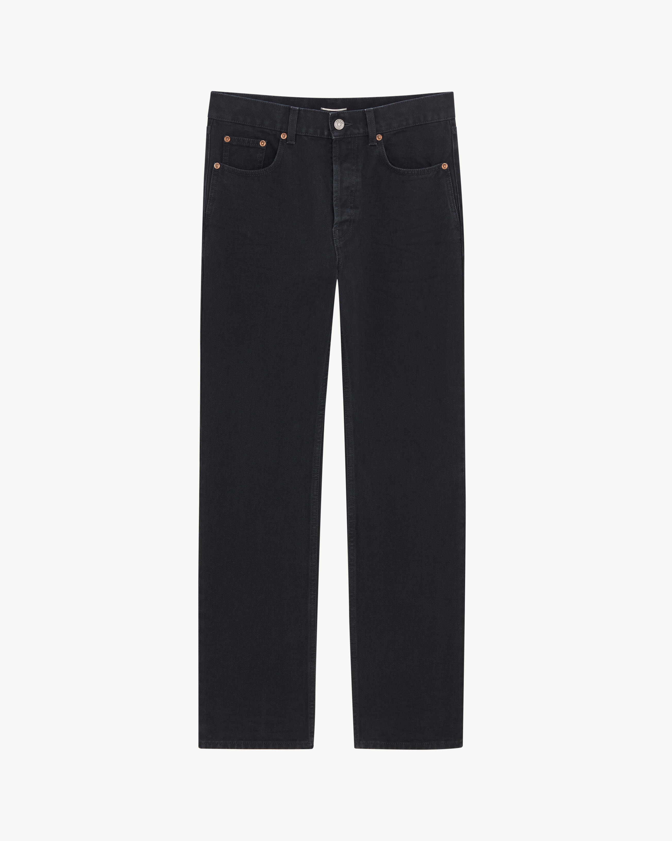 loose-fit jeans in south blue denim