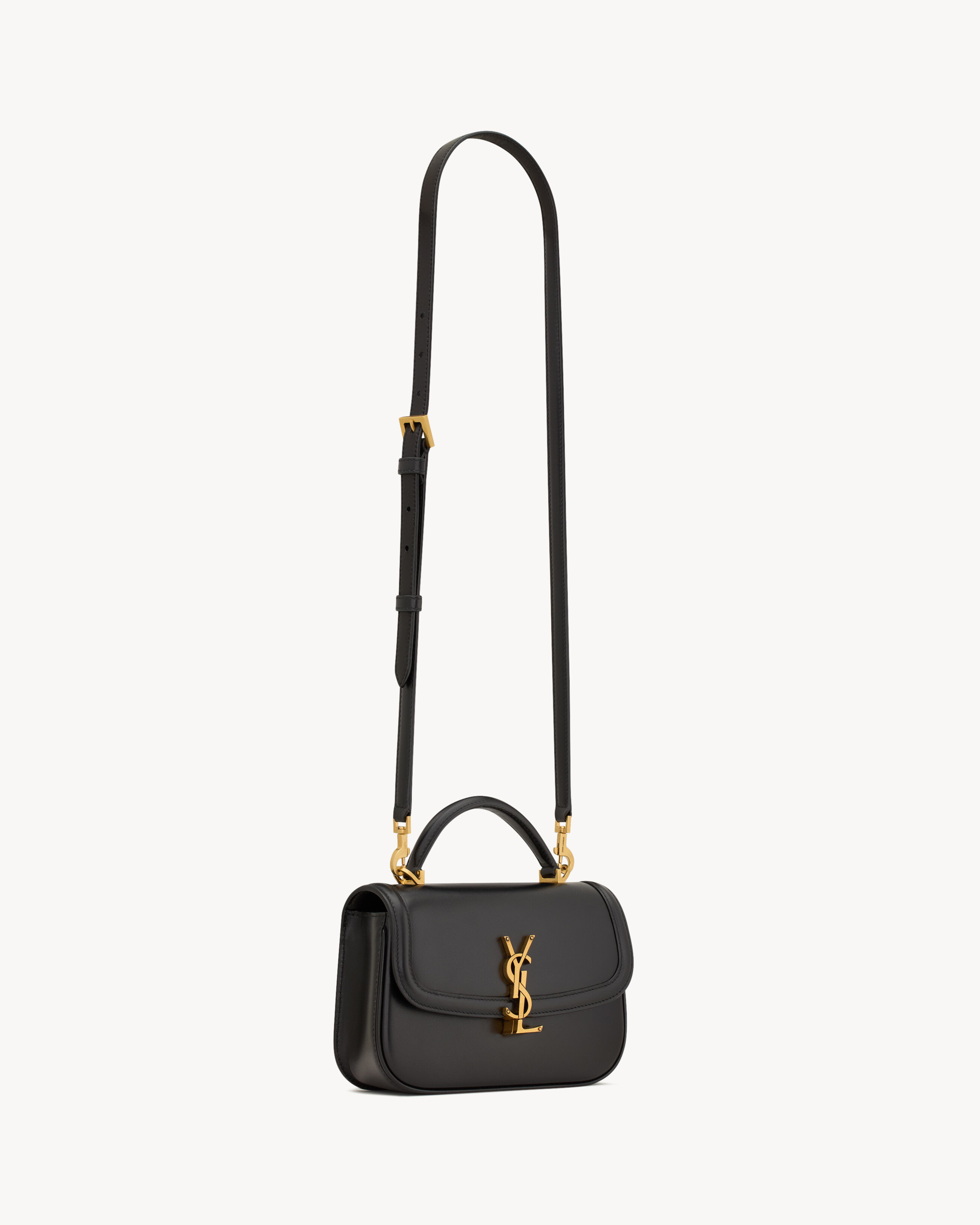 SOLFERINO mini top handle in BOX SAINT LAURENT