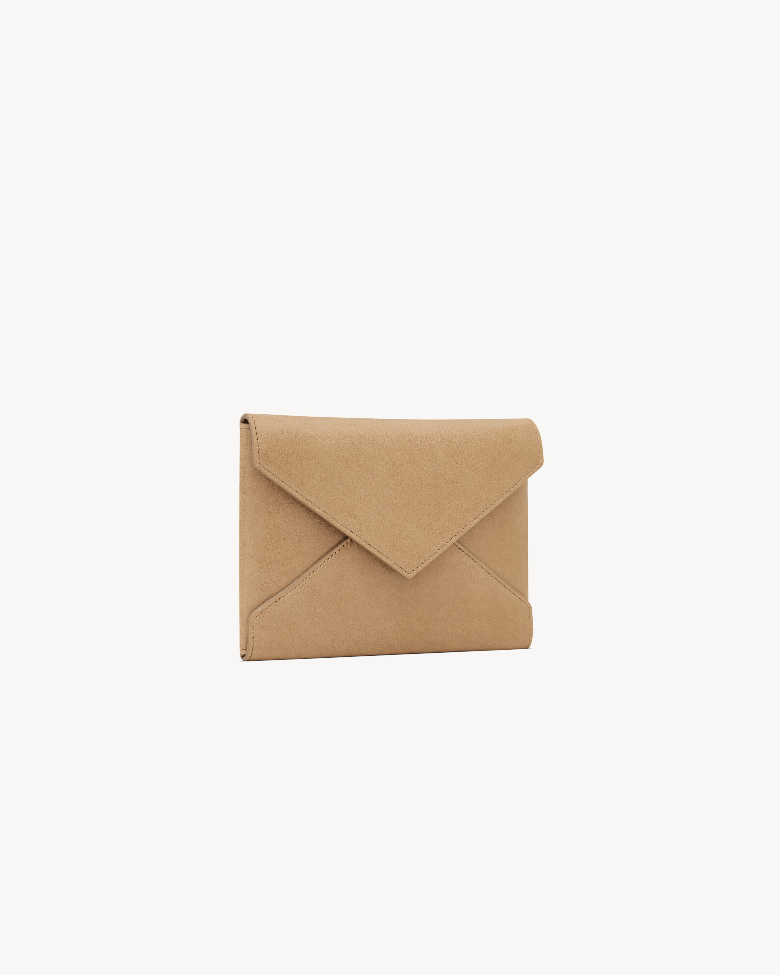 LETTER passport case in leather