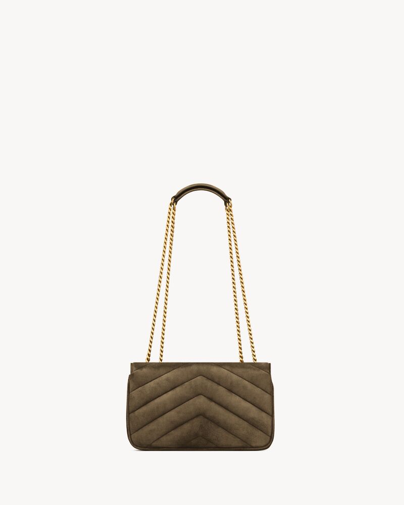 LOULOU small in MATELASSÉ suede