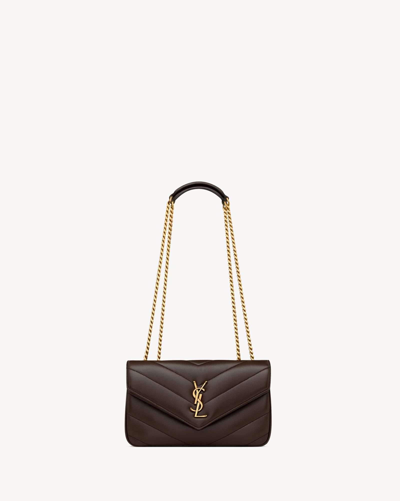 LOULOU small in MATELASSÉ lambskin — 871618AAEAX2577