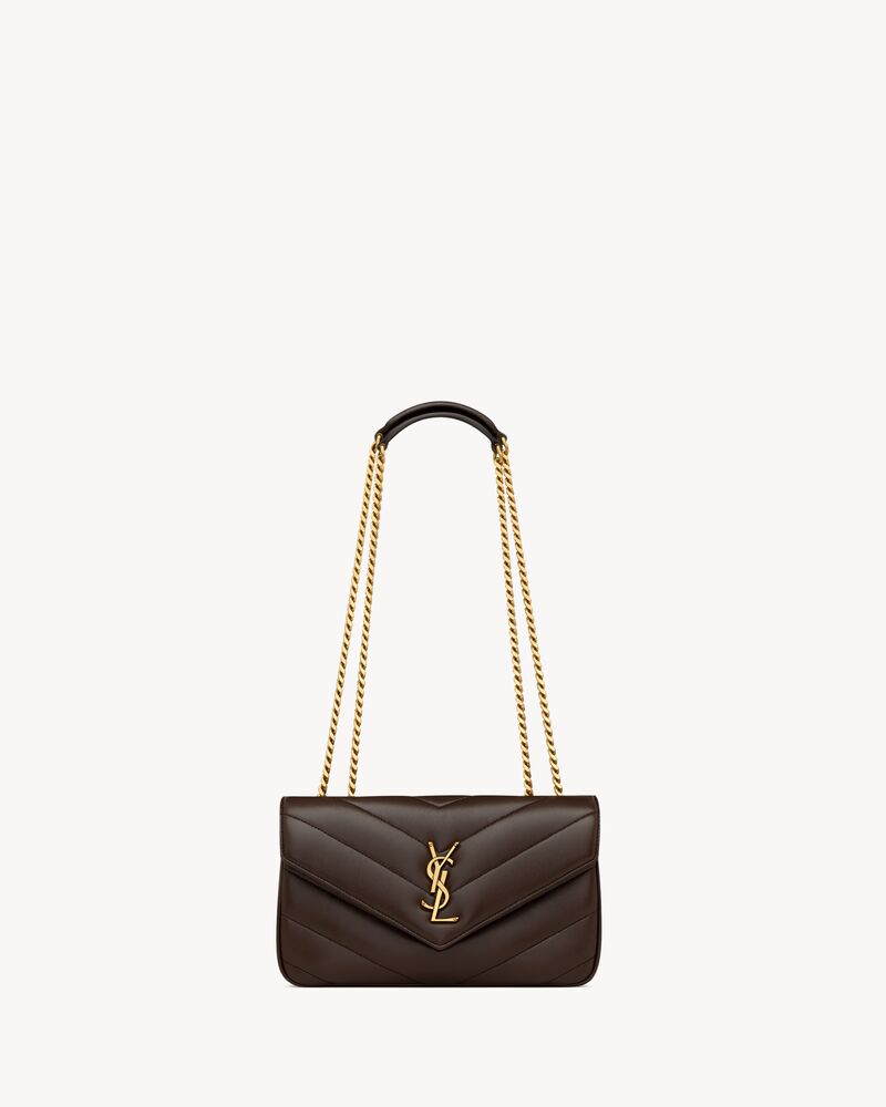 LOULOU small in MATELASSÉ lambskin