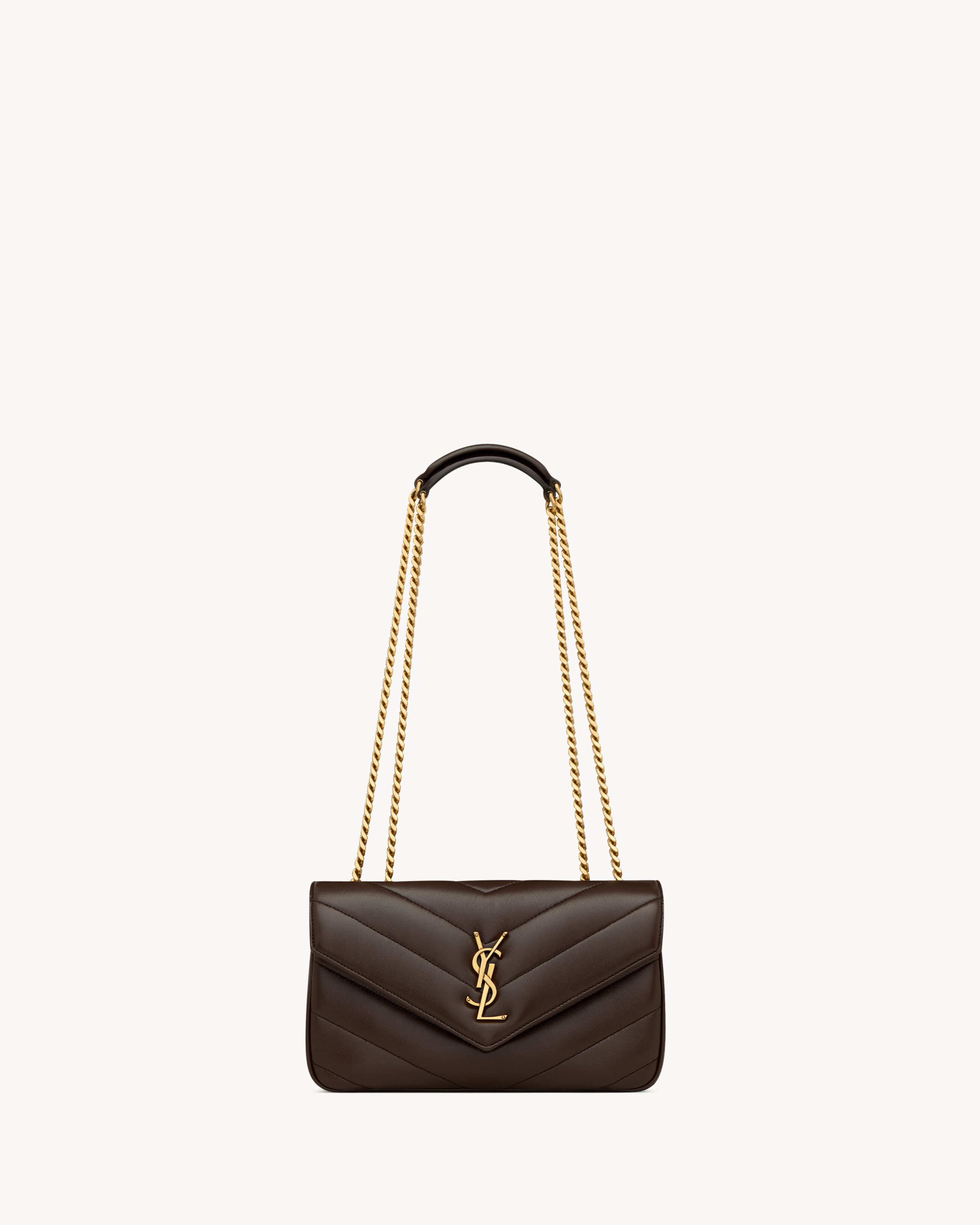 LOULOU small in MATELASSÉ lambskin