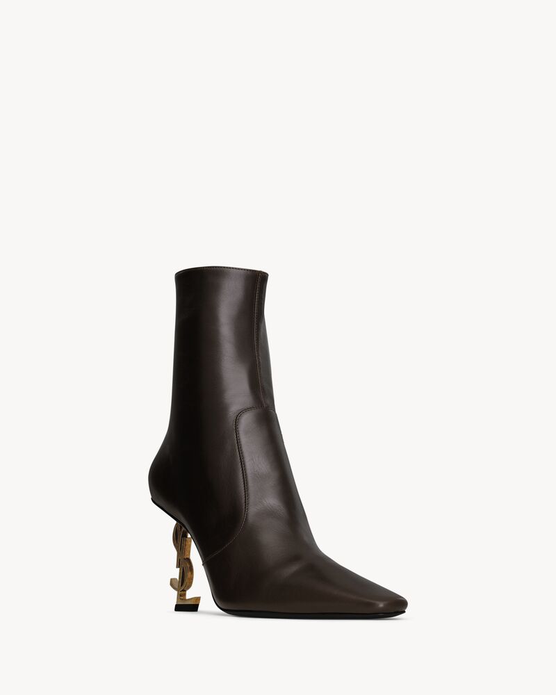 OPYUM booties in smooth leather
