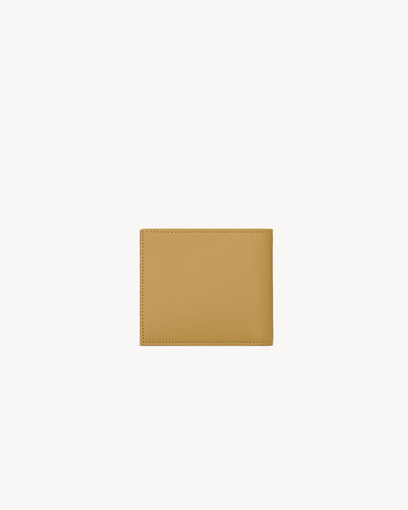 SAINT LAURENT PARIS East/West wallet with coin purse in smooth leather