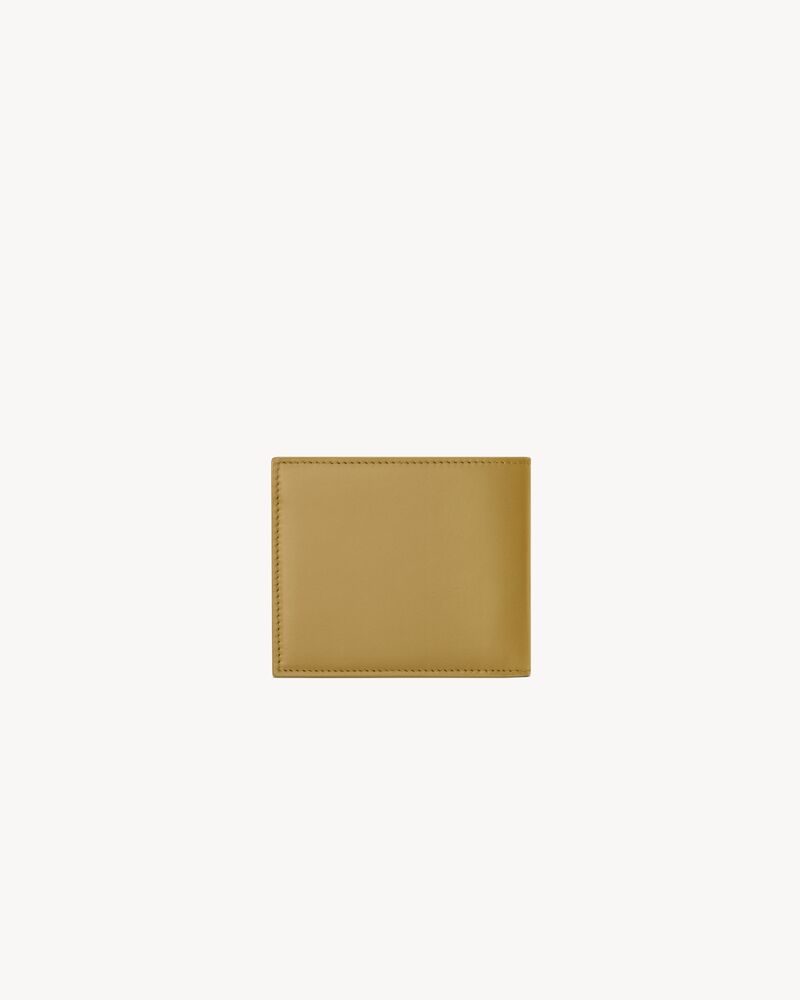 SAINT LAURENT PARIS East/West wallet with coin purse in smooth leather