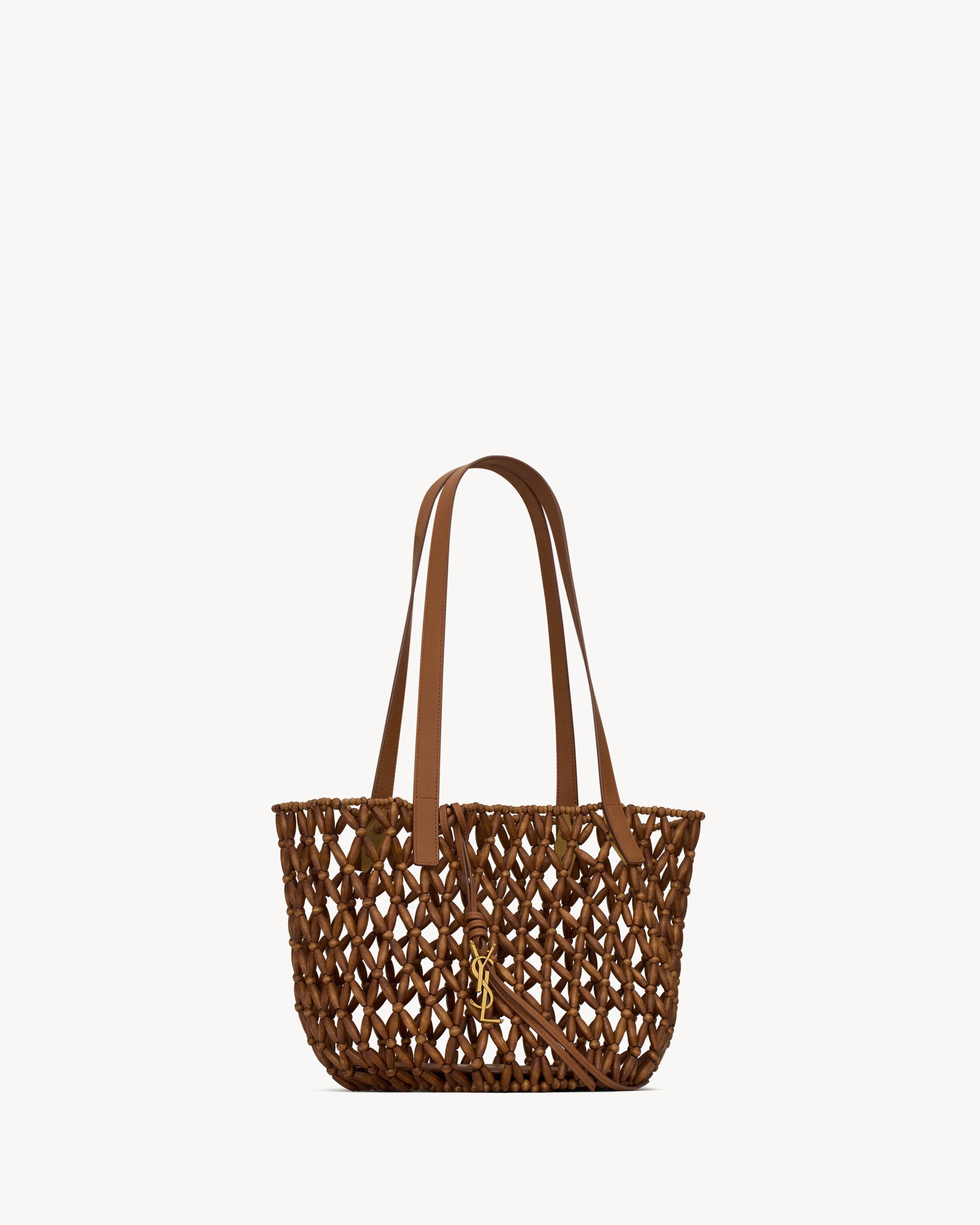 PANIER small in wood beads