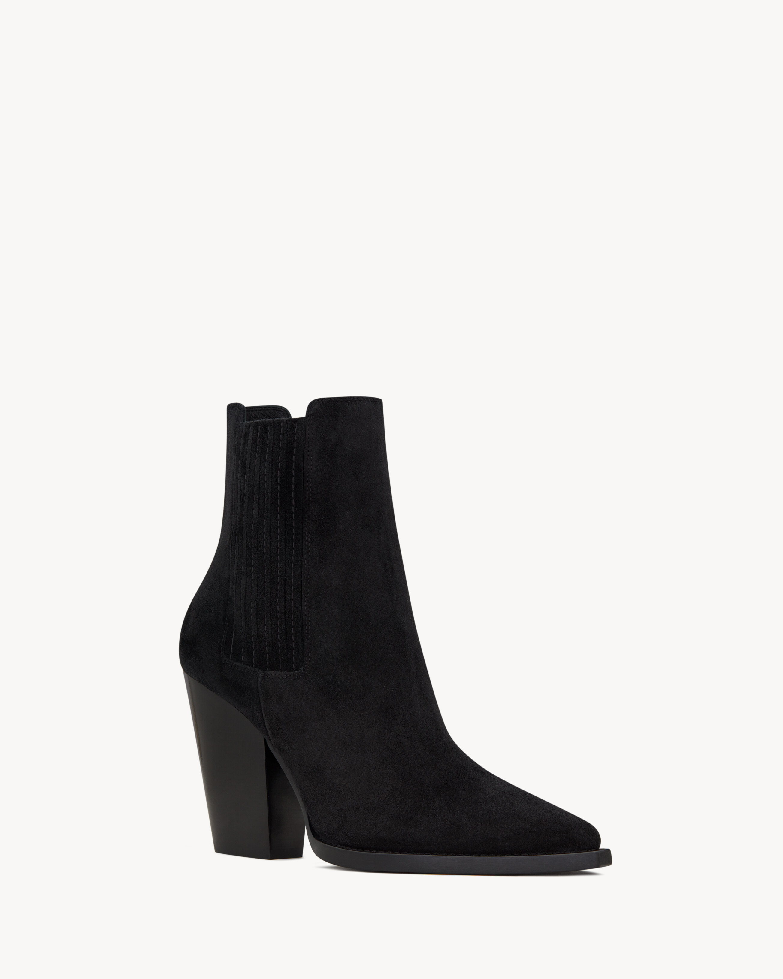 THEO chelsea booties in suede