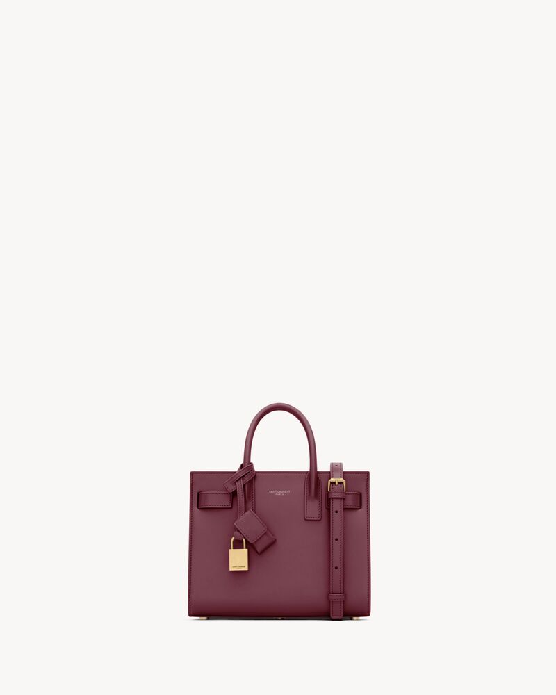 SAC DE JOUR in smooth leather – NANO