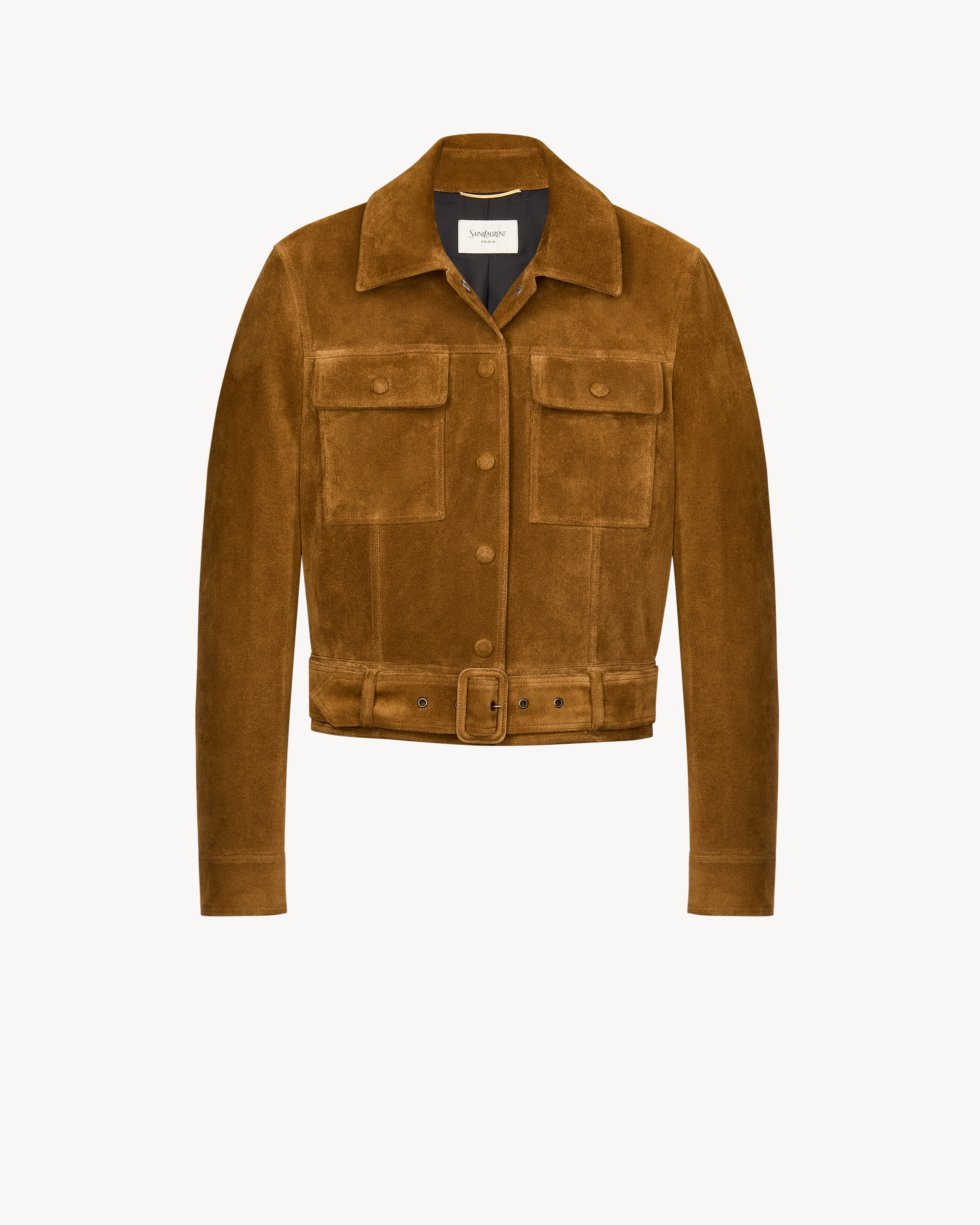 jacket in vintage split leather