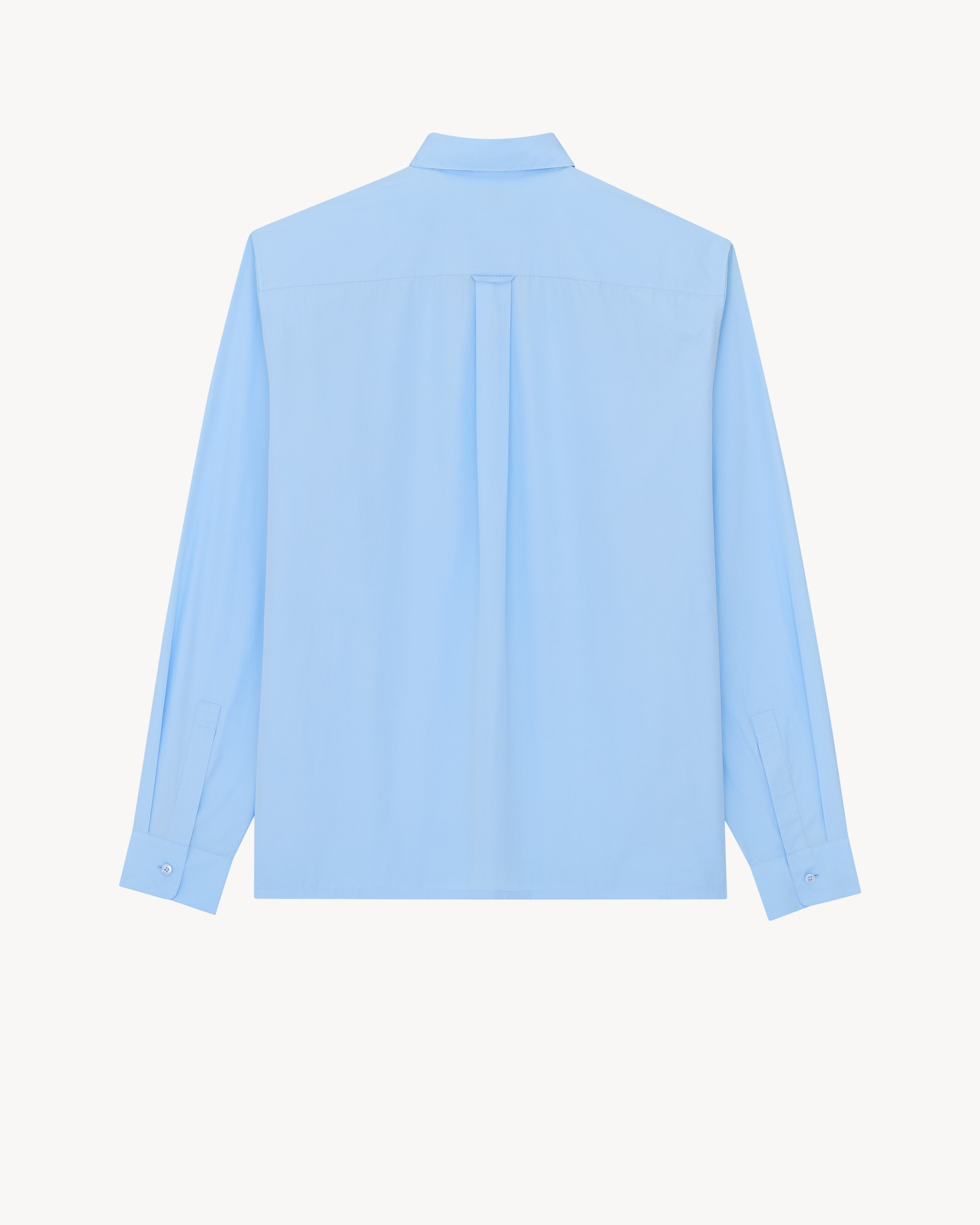 shirt in cotton poplin