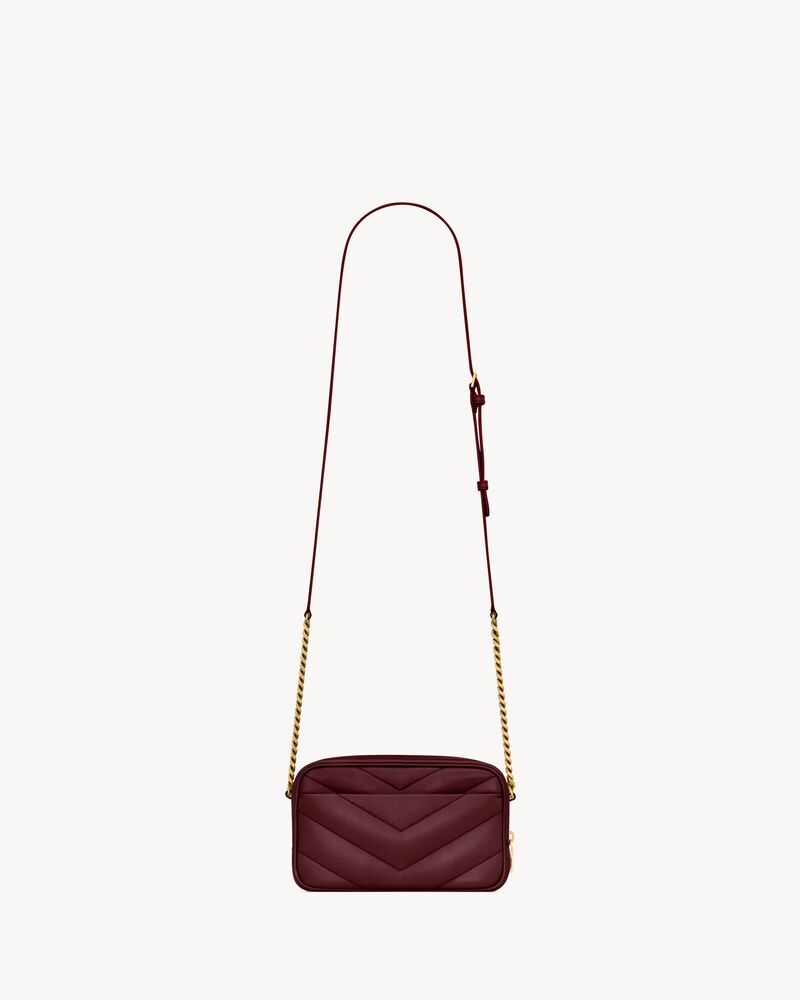 LOULOU mini camera bag in lambskin