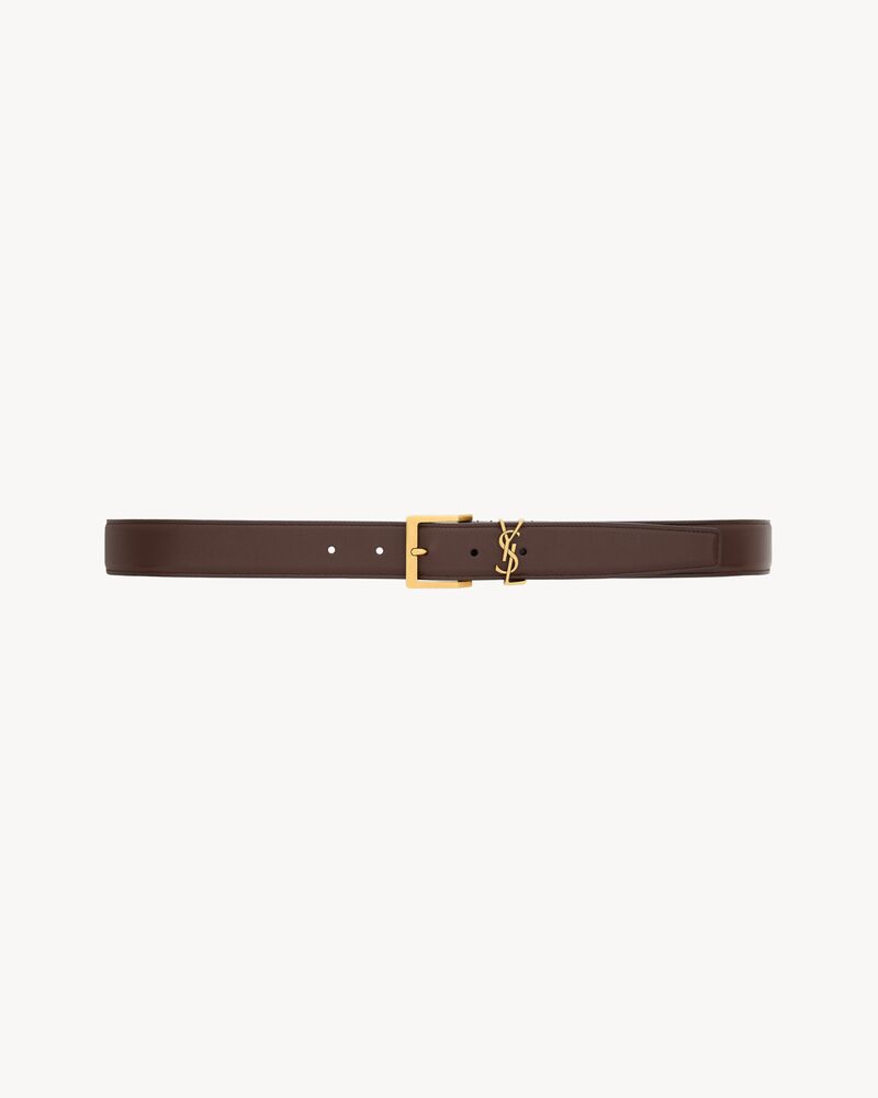 CASSANDRE VADIM belt in smooth leather