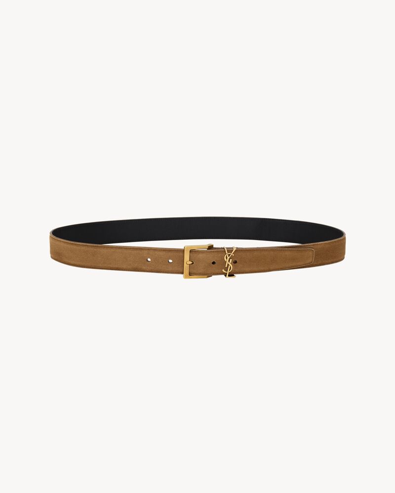 CASSANDRE VADIM belt in suede