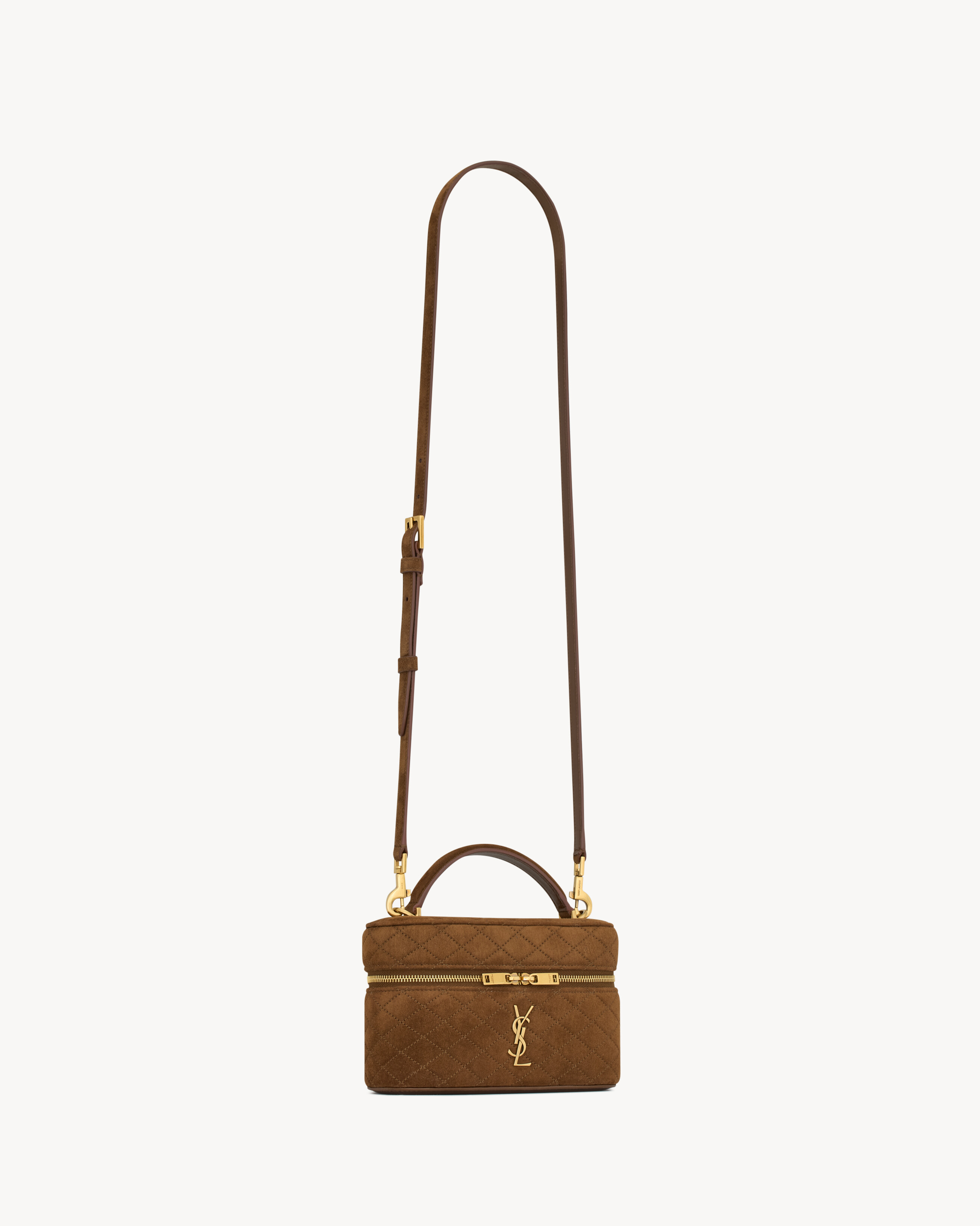 GABY vanity bag in suede