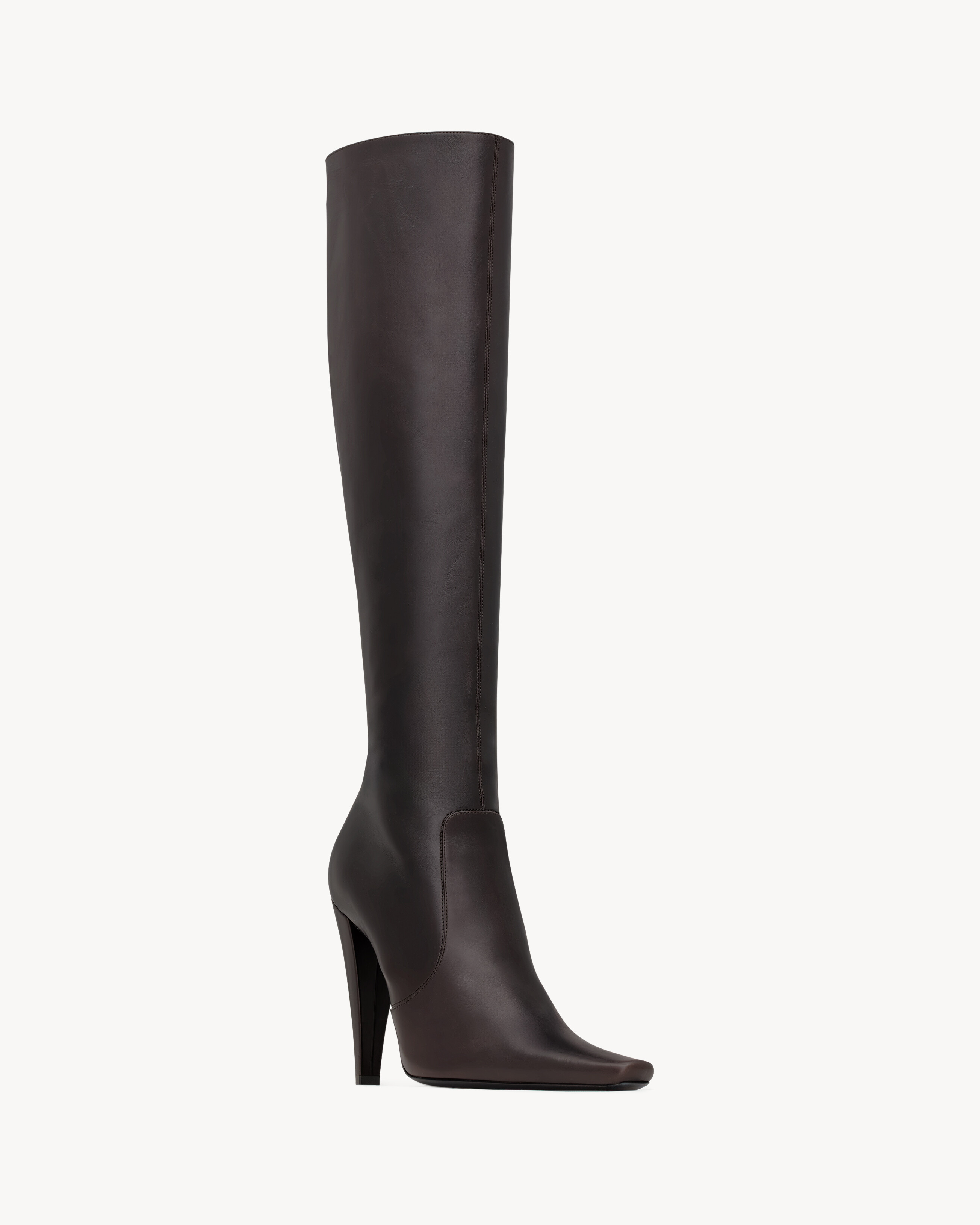 77 boots in smooth leather