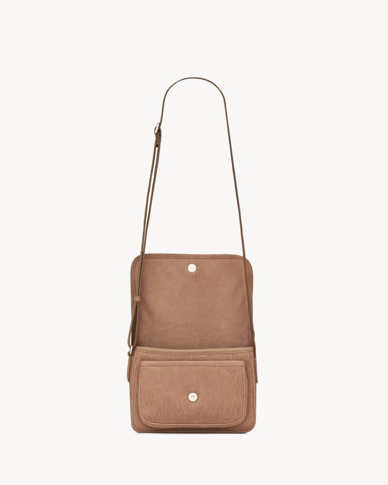 NIKI small messenger in grained nubuck