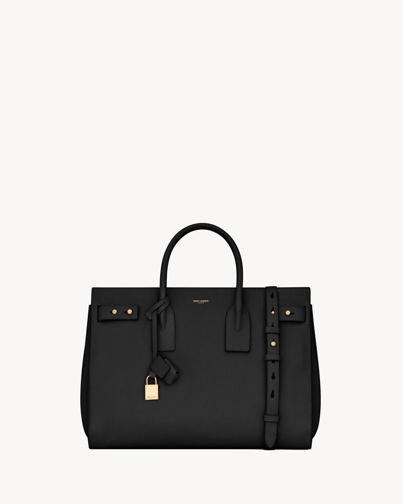 SAC DE JOUR IN SUPPLE GRAINED LEATHER – MEDIUM