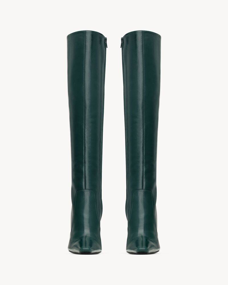 77 boots in smooth leather