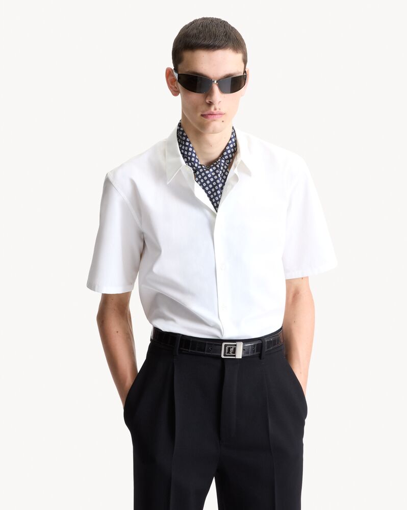 CASSANDRE shirt in cotton poplin