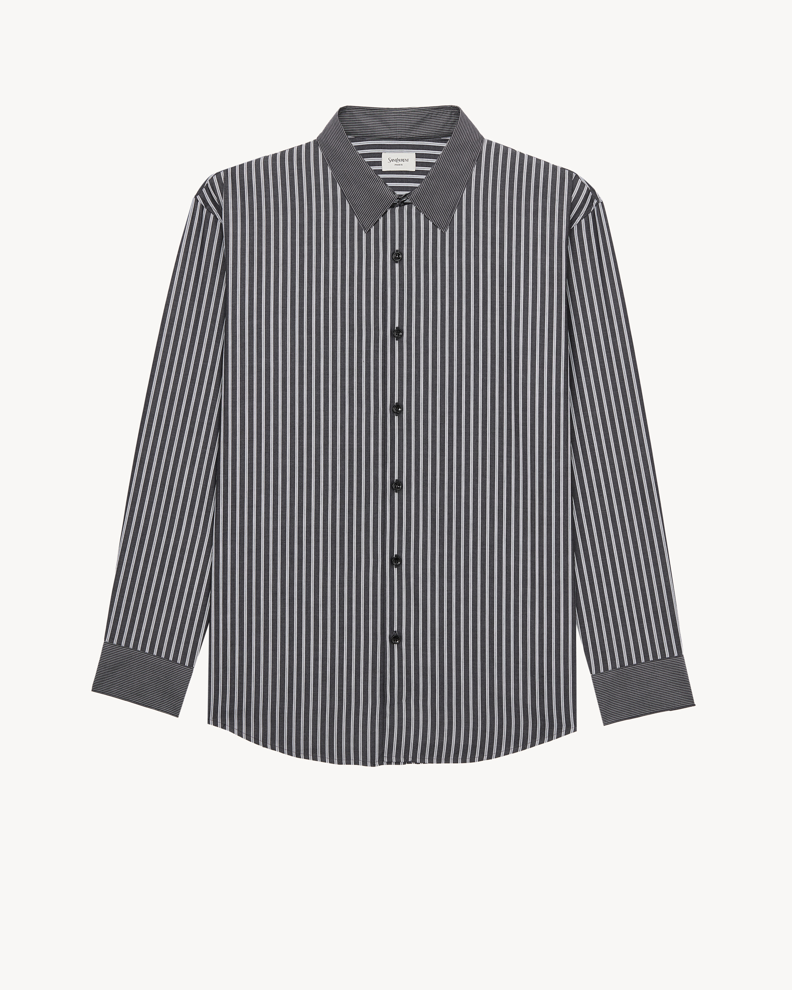 Camisa Winchester de popelina de algodón con motivo de rayas