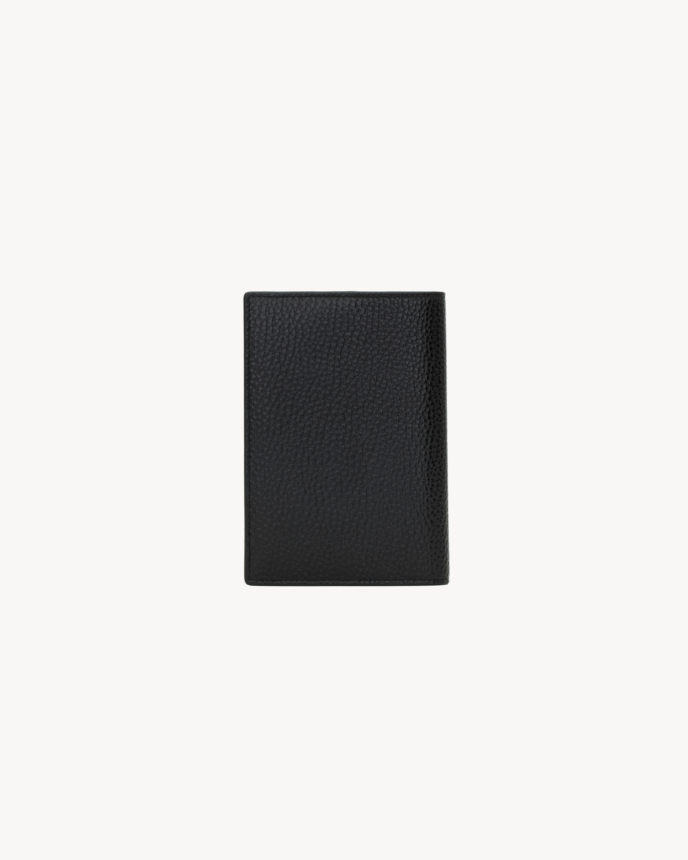 TINY CASSANDRE passport holder in grained leather
