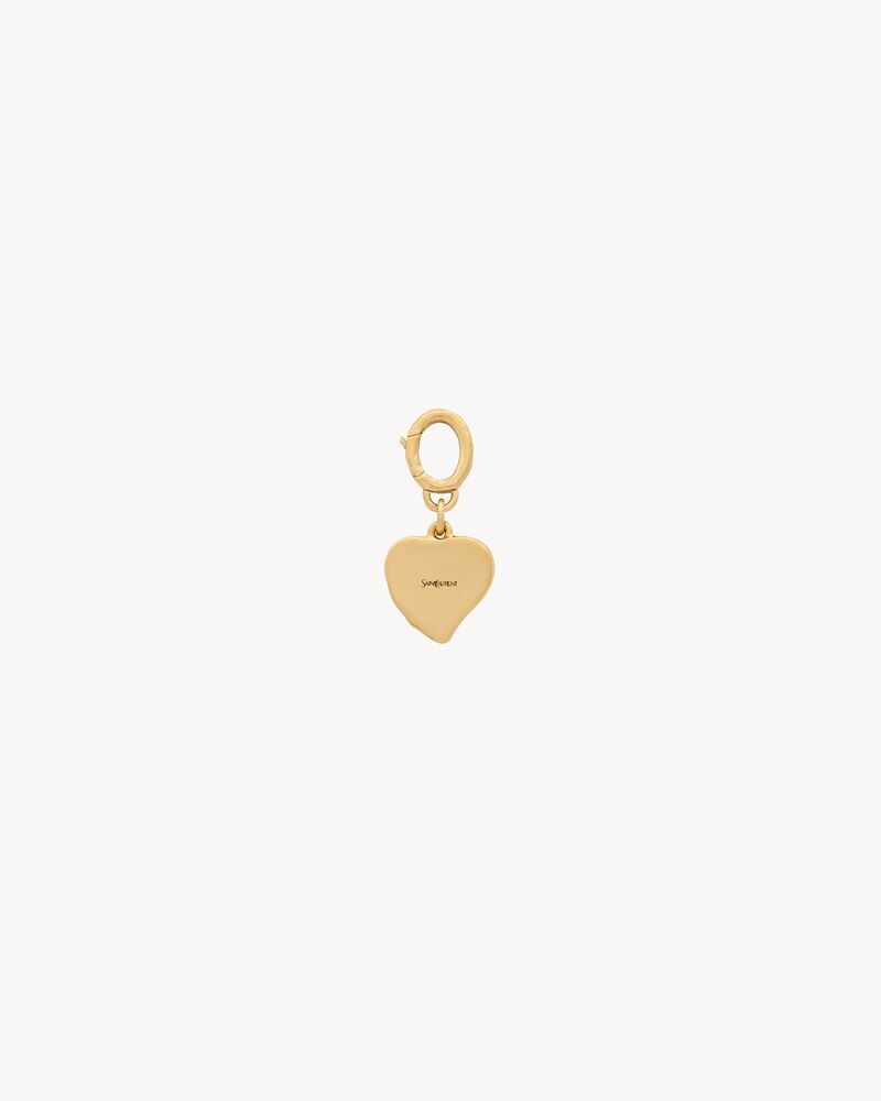 CASSANDRE heart charm in metal