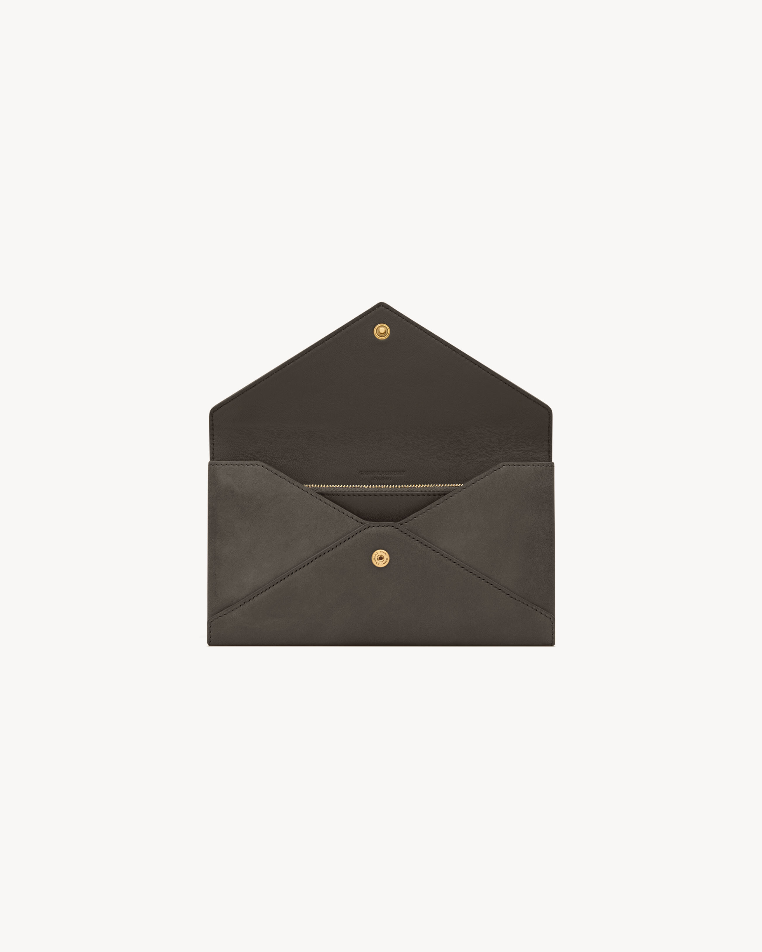 LETTER large wallet in leather