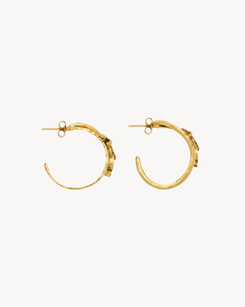 small CASSANDRE earrings in metal