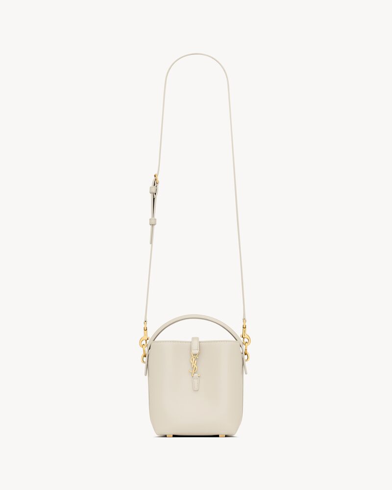 LE 37 Mini-Tasche aus glänzendem Leder