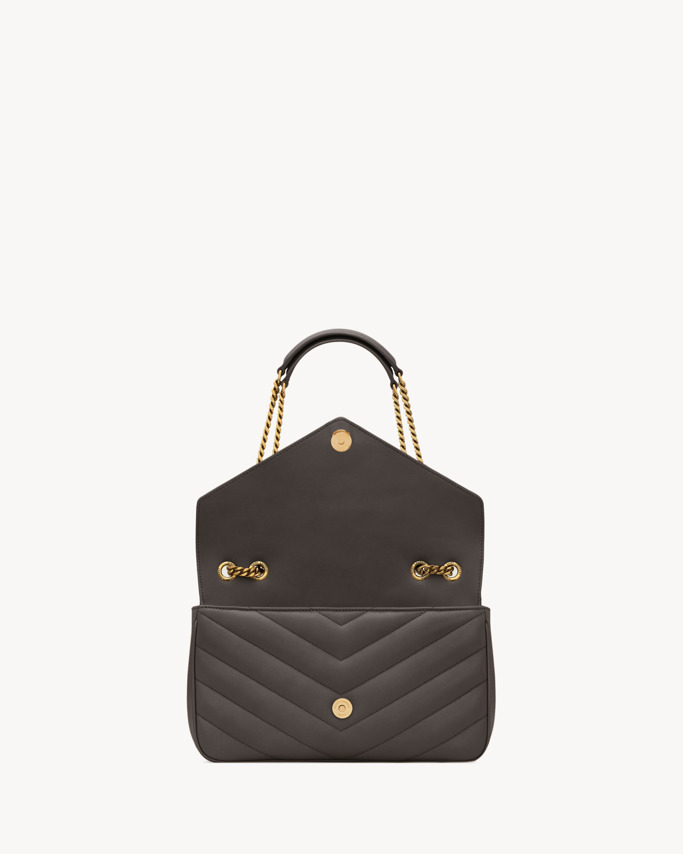 LOULOU medium in MATELASSÉ lambskin