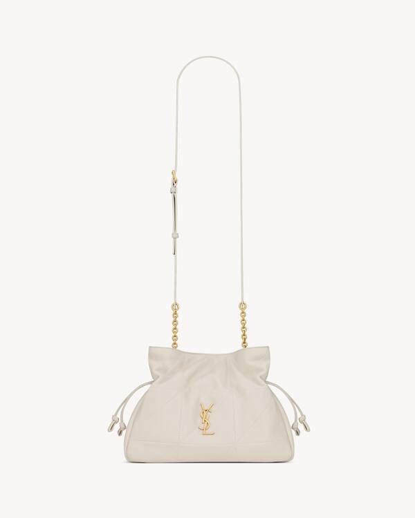 JAMIE shoulder pouch in lambskin in Beige | Saint Laurent | YSL US