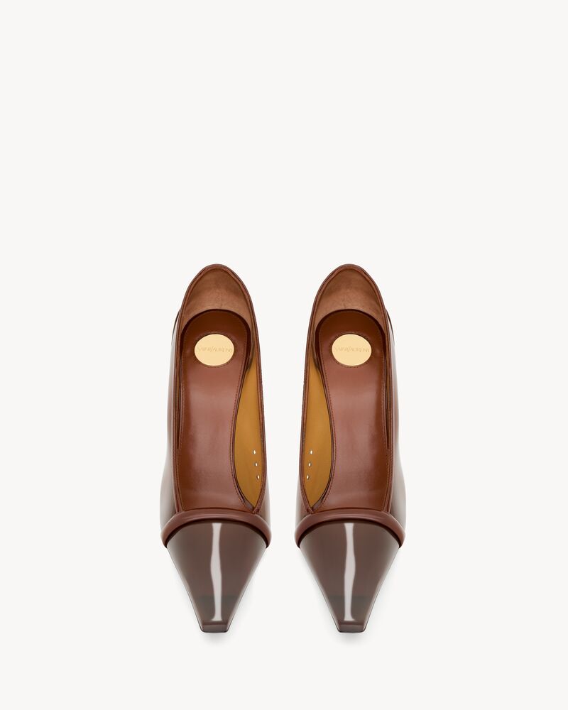 BRIGITTE pumps in TPU and patent leather