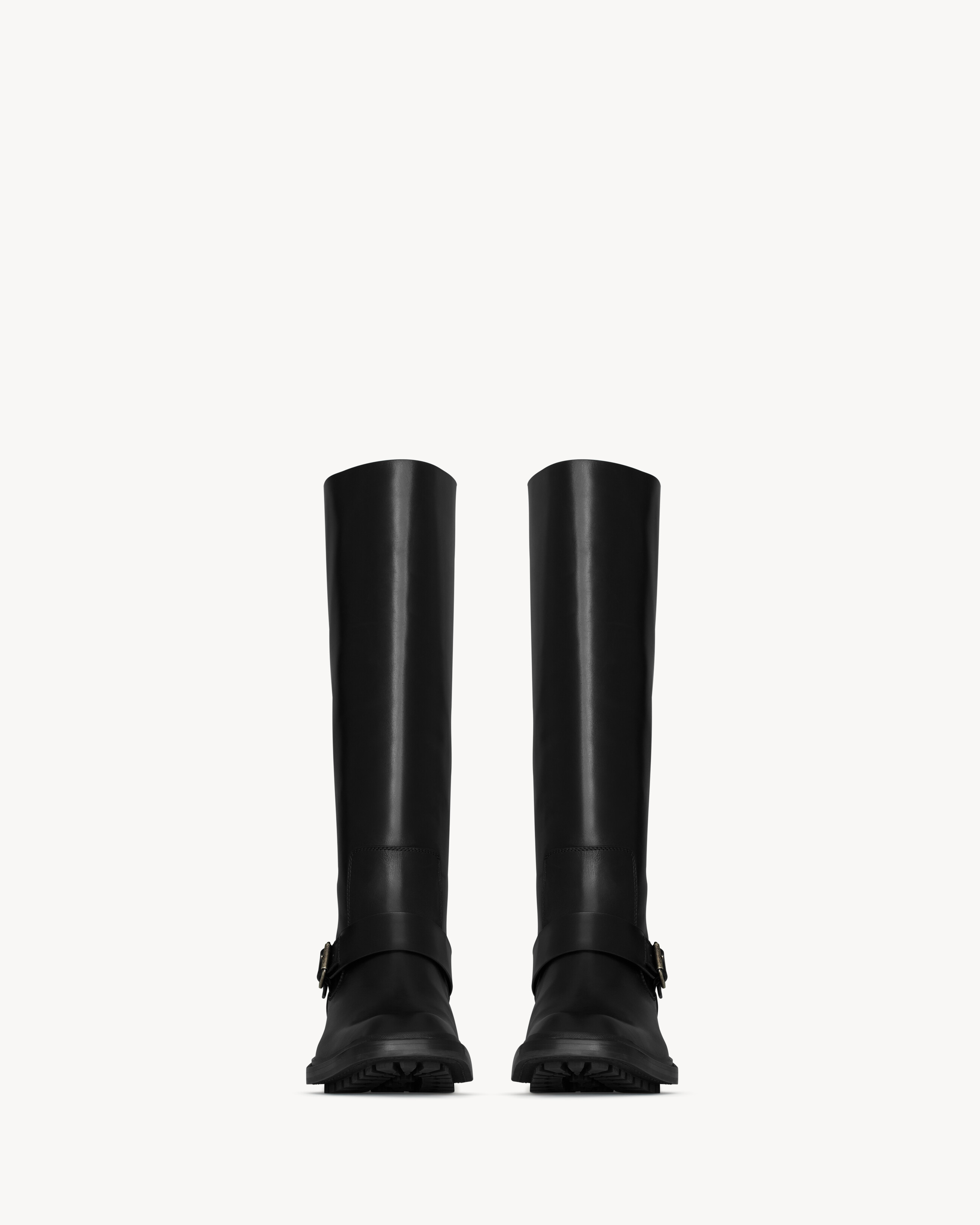 VADIM bottes en cuir lisse