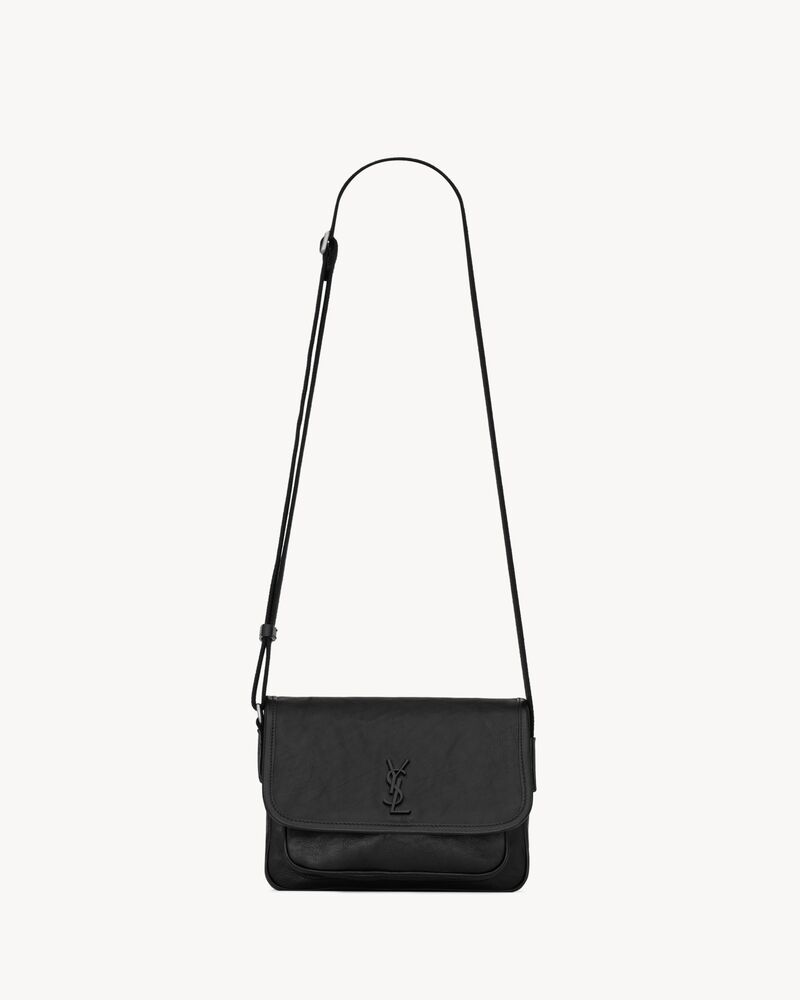 NIKI small messenger in grained leather